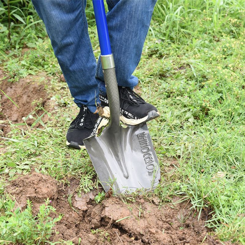 product-1-1 garden shovel with long handle soil digging