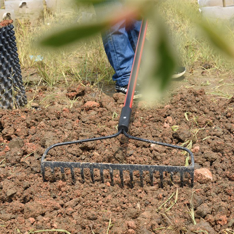 garden carbon steel rake