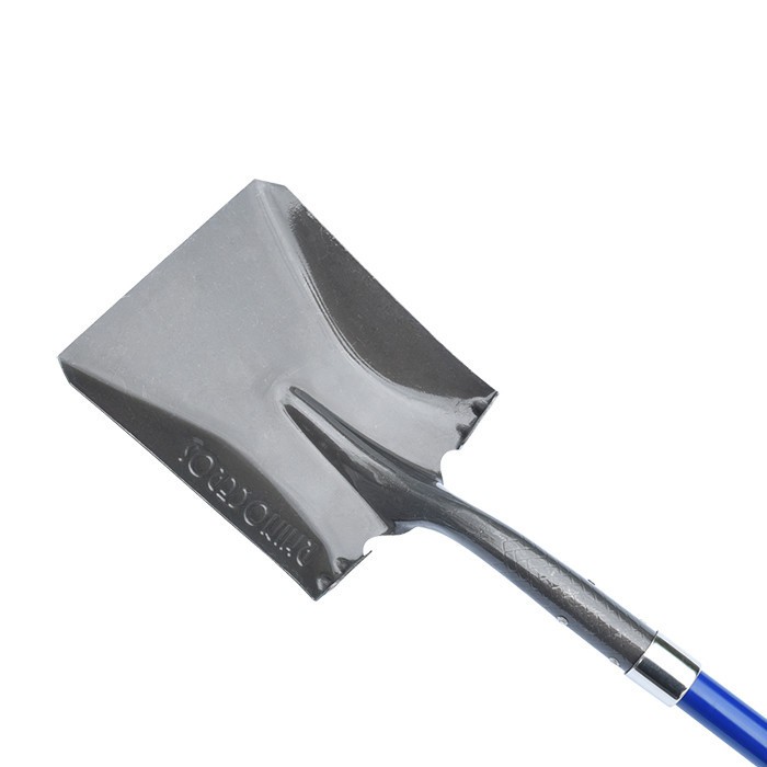 Square Point shovel with long ferrue